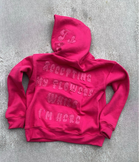 Pink Finally Loved Hoodies