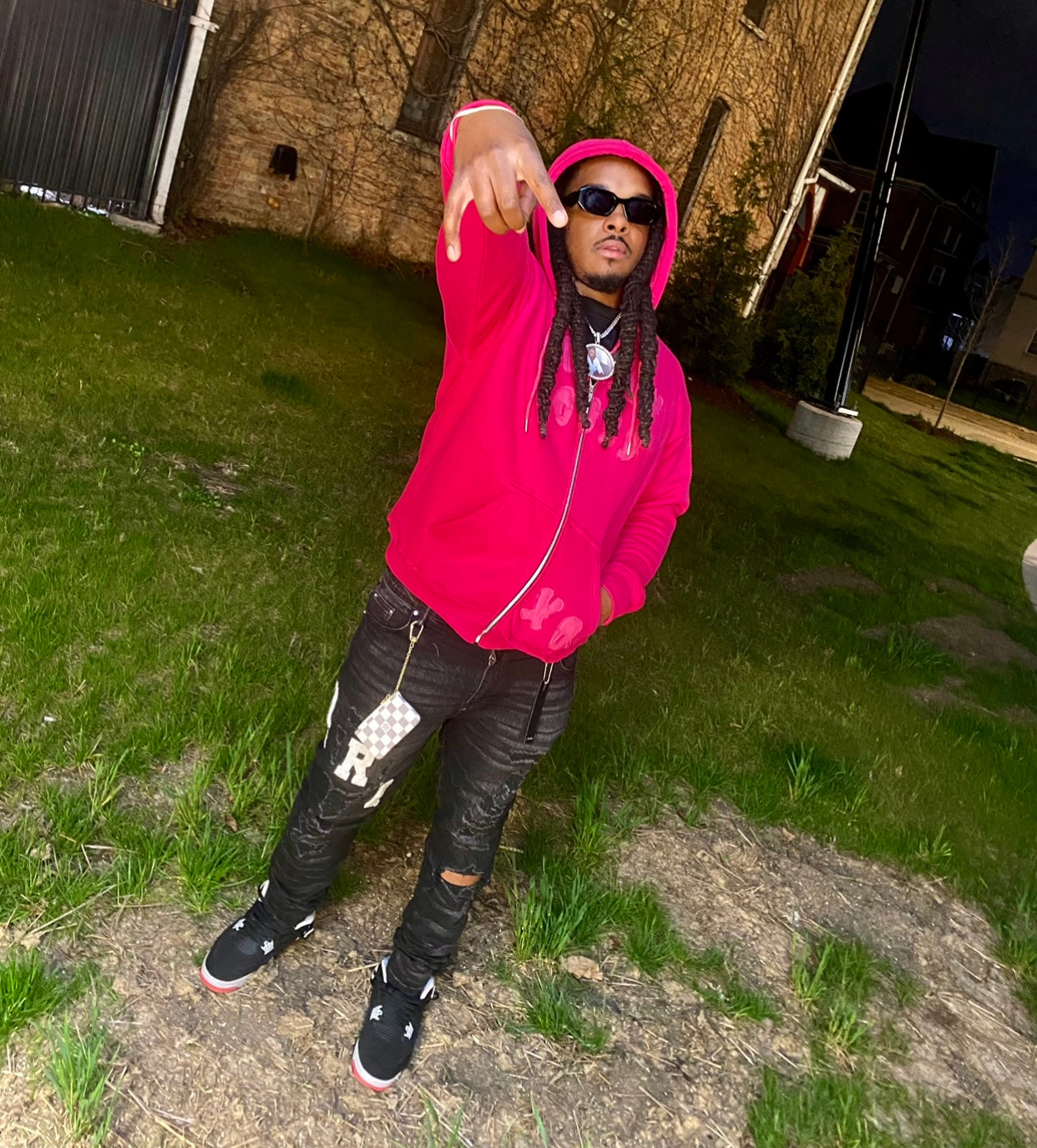 Pink Finally Loved Hoodies