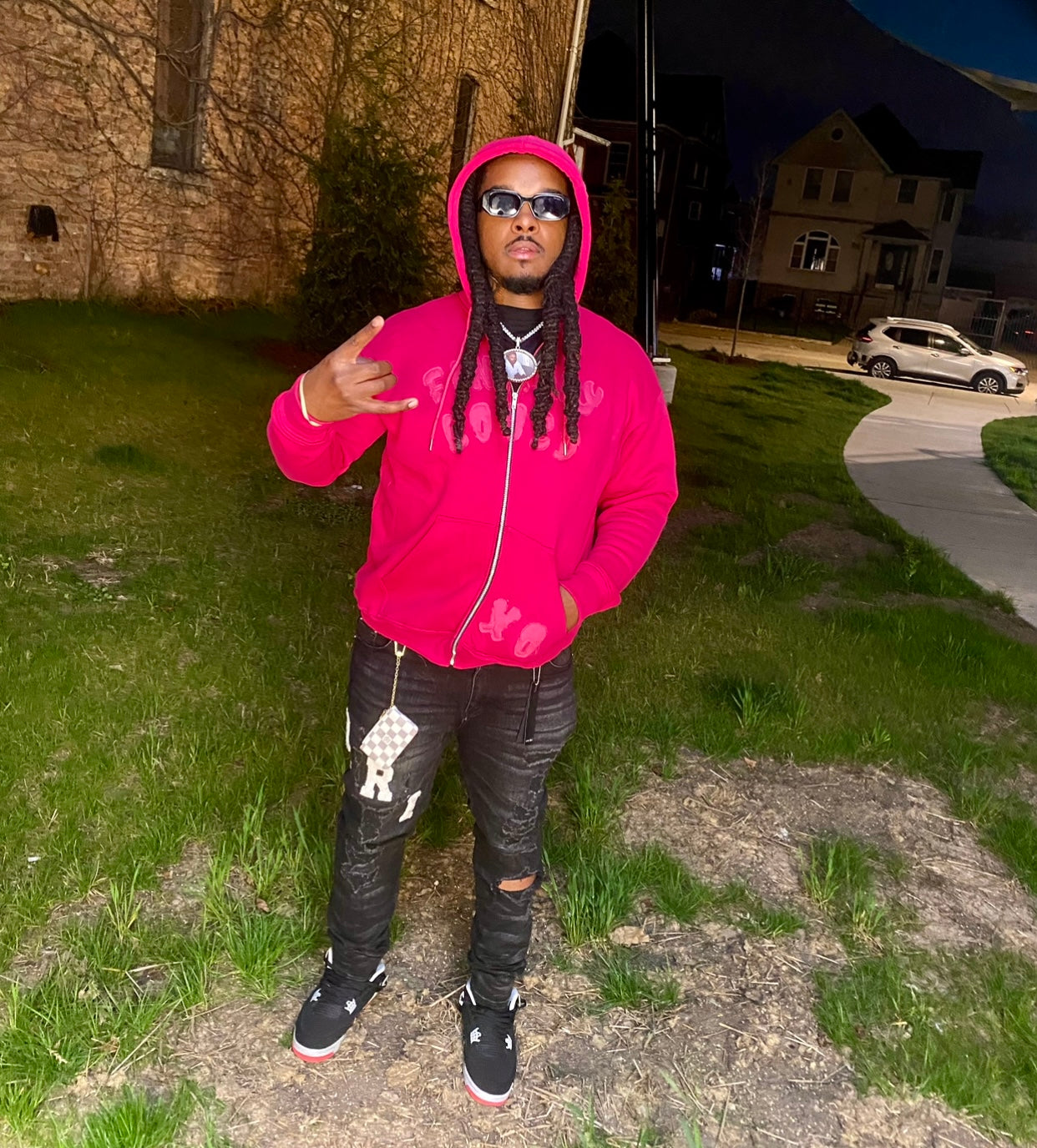 Pink Finally Loved Hoodies